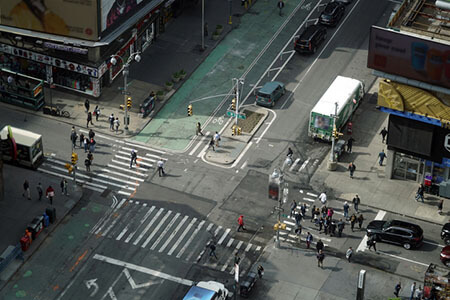 NYC intersection, intersection accident lawyers