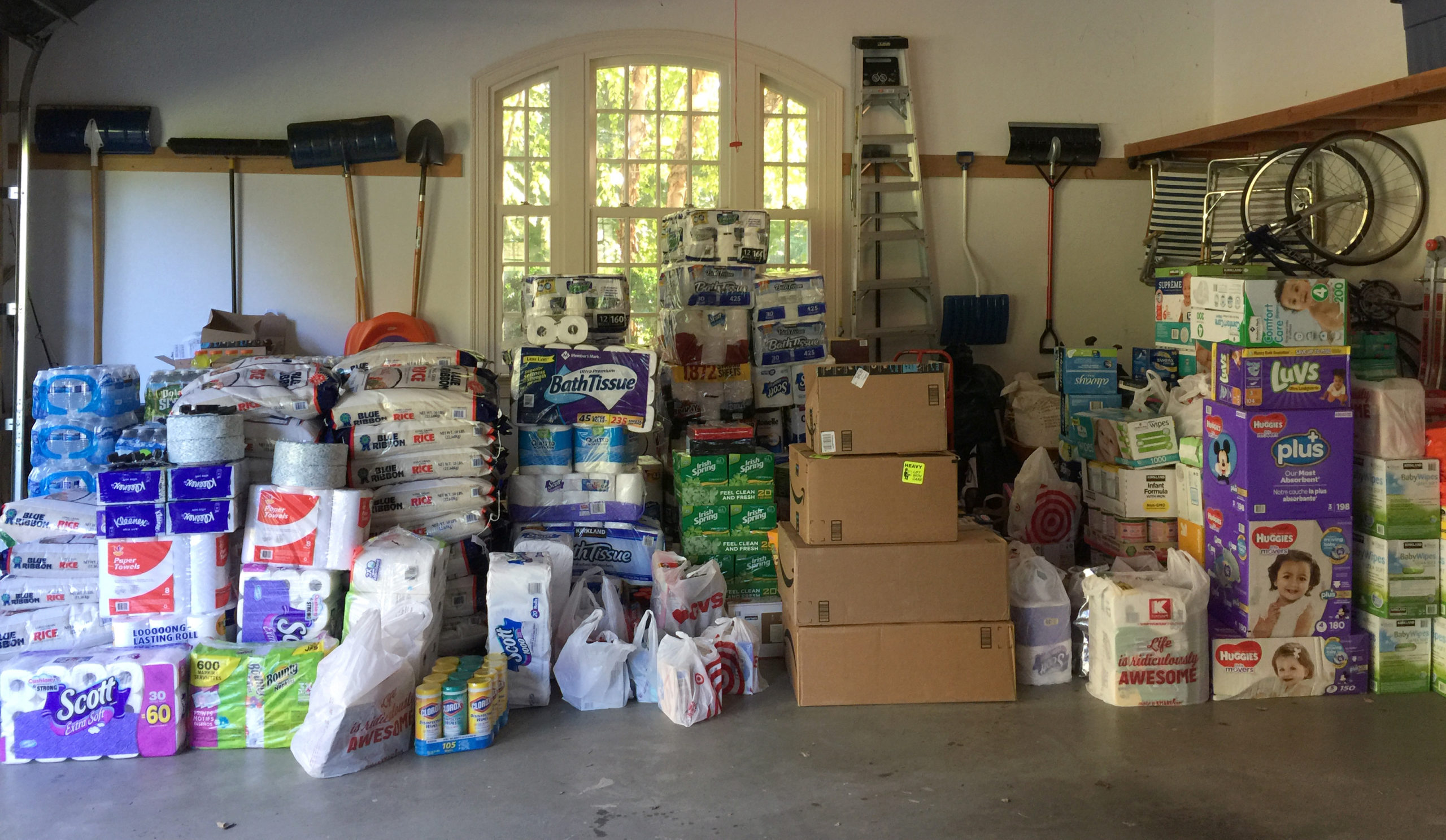 All items collected by Partner Jeffrey Block and Maritza Block for Puerto Rico hurricane relief efforts