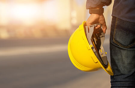 Construction Worker Hard Hat