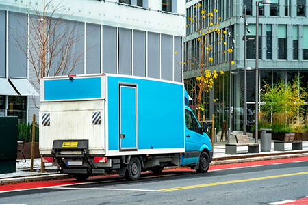 Blue Delivery Vehicle, Delivery Vehicle Accidents