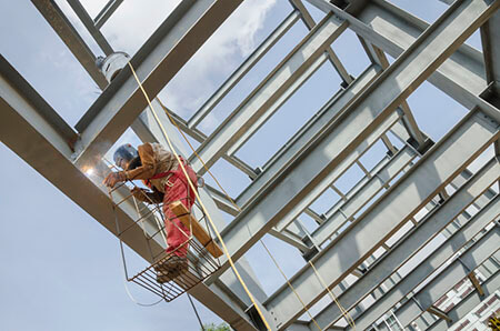 ironworker at work