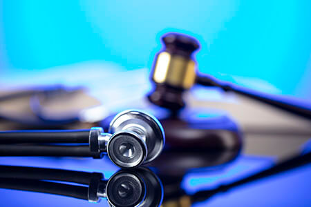 gavel and stethoscope, personal injury damages