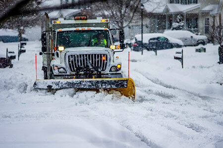 Snowplow Removing Snow, Snowplow Accidents