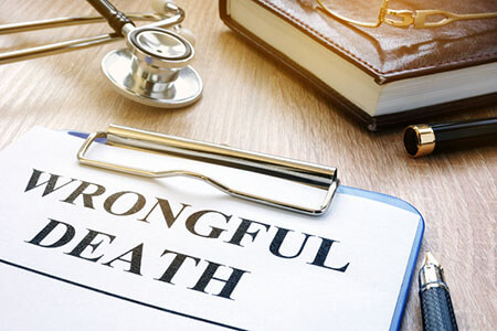 Wrongful Death written out, examples of wrongful death cases
